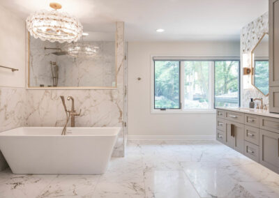 master bathroom - omaha home additions