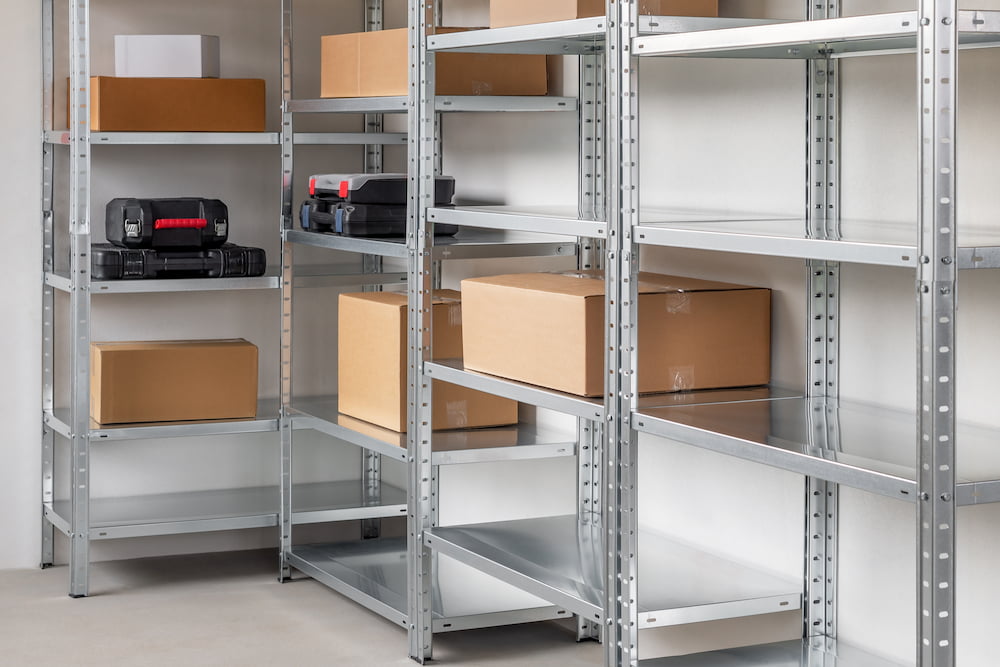 basement storage room
