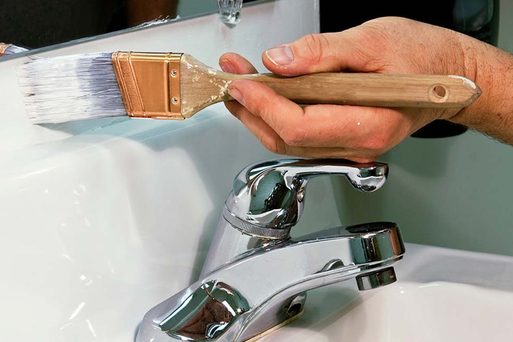bathroom wall interior painting
