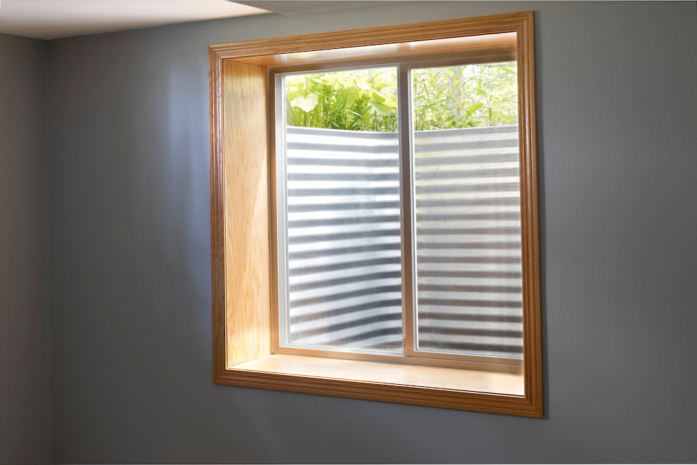 egress window in basement