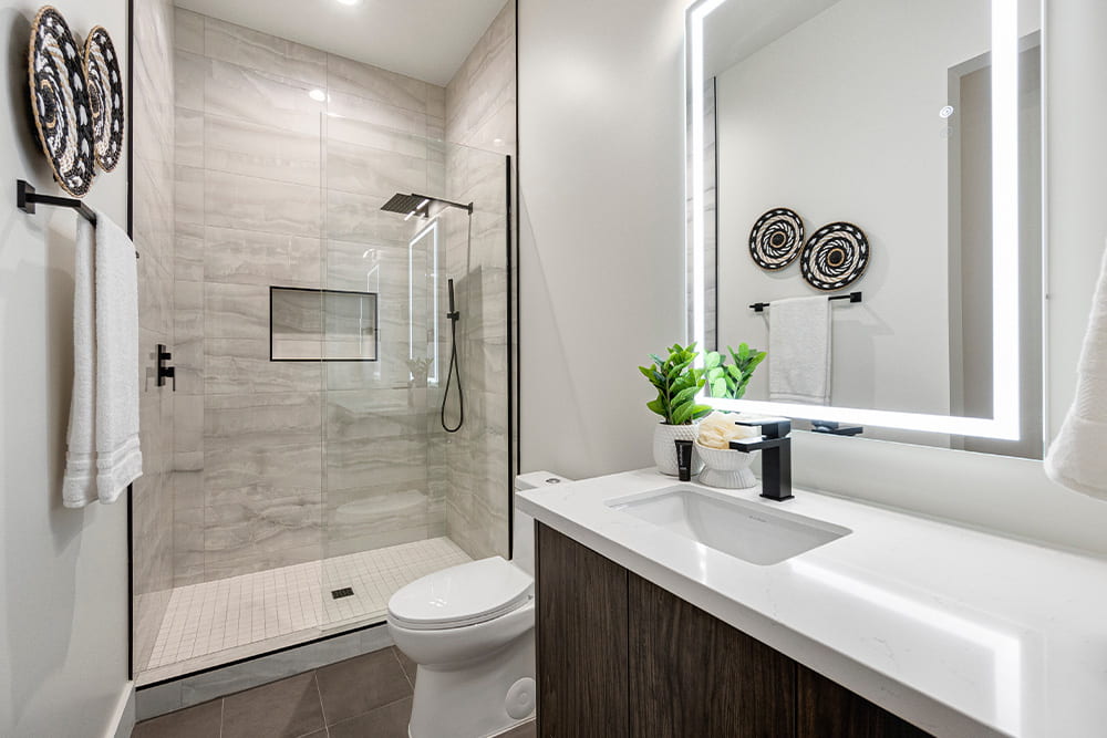new bathroom addition to growing family home