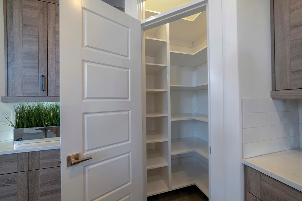 new pantry addition to home kitchen
