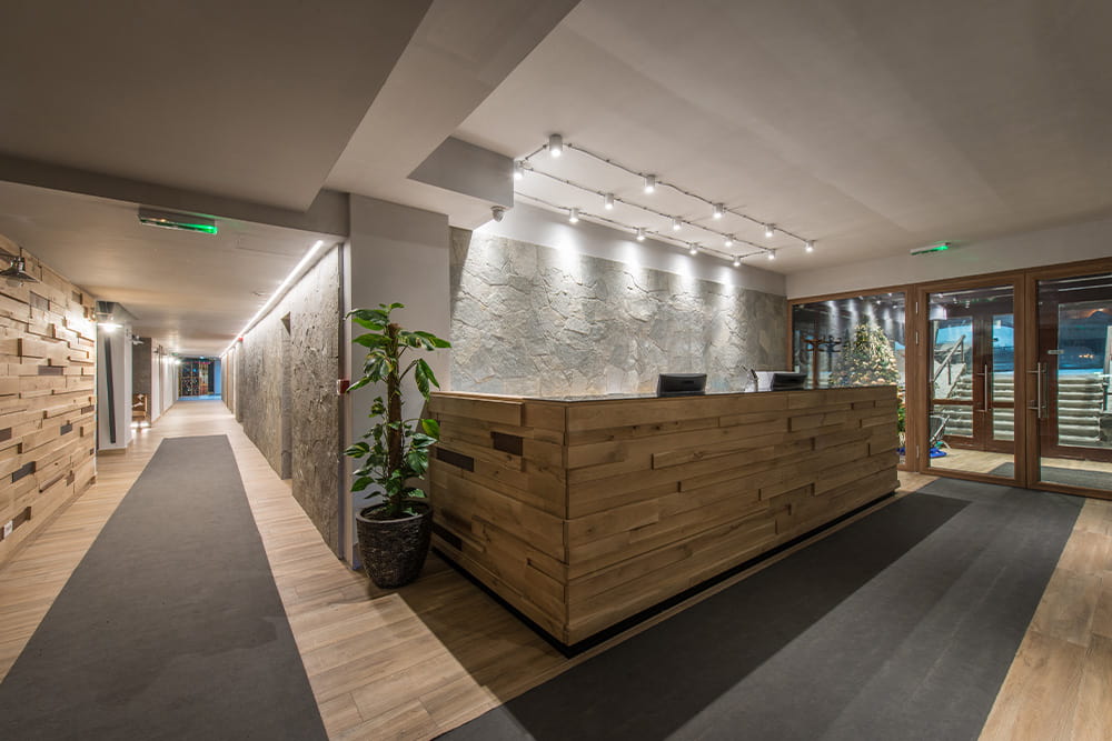 office lobby remodel