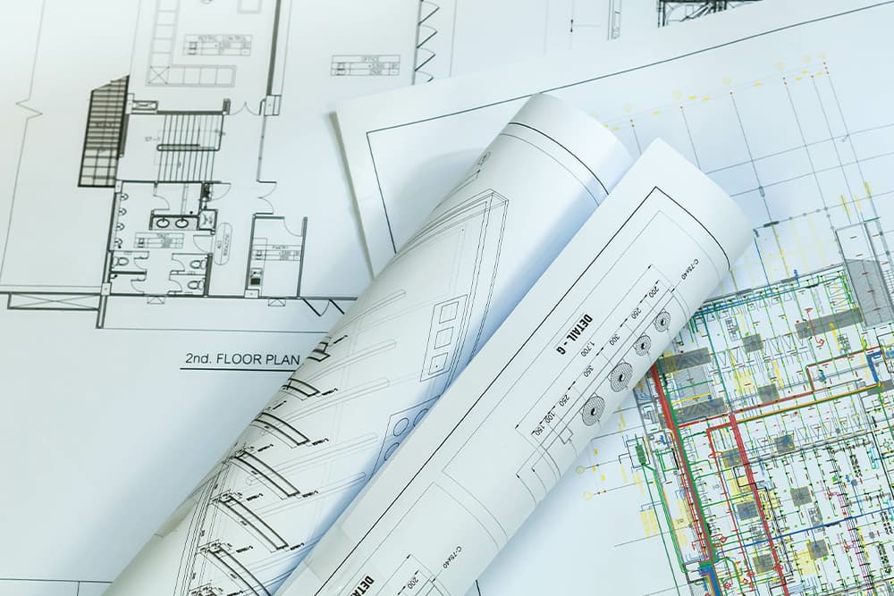 remodel plan on paper for landlord approval
